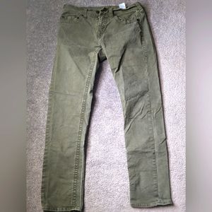 True Religion Geno Olive Green Size 32 Jeans